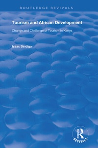 Enlarge image Cover: Tourism and African Development - Routledge