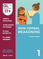 Cover: 11+ Practice Papers Non-Verbal Reasoning Pack 1 (Multiple Choice) - GL Assessment