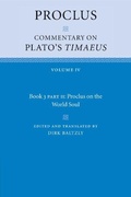 Cover: Proclus: Commentary on Plato's Timaeus, Part 2, Proclus on the World Soul - Cambridge University Press