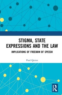 Enlarge image Cover: Stigma, State Expressions and the Law - Routledge