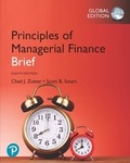 Cover: Principles of Managerial Finance, Brief, Global Edition - Pearson Education Limited