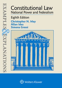 Enlarge image Cover: Examples & Explanations for Constitutional Law - Aspen Publishing