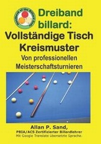 Abbildung von: Dreiband billard - Vollst?ndige Tisch Kreismuster - Billiard Gods Productions