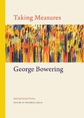 Cover: Taking Measures - Talon Books,Canada