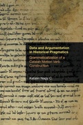 Cover: Data and Argumentation in Historical Pragmatics - Equinox Publishing Ltd