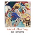 Cover: Notebook of Last Things - Shearsman Books