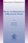 Cover: Drama and Performance in Hellenistic Poetry - Peeters Publishers