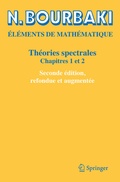 Cover: Th&eacute;ories spectrales - Springer