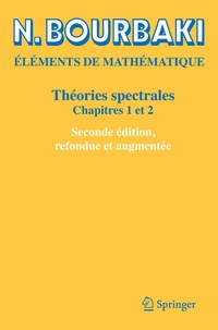 Abbildung von: Théories spectrales - Springer
