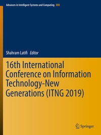 Abbildung von: 16th International Conference on Information Technology-New Generations (ITNG 2019) - Springer