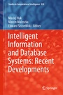 Cover: Intelligent Information and Database Systems: Recent Developments - Springer
