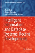 Cover: Intelligent Information and Database Systems: Recent Developments - Springer