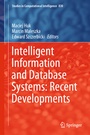Cover: Intelligent Information and Database Systems: Recent Developments - Springer