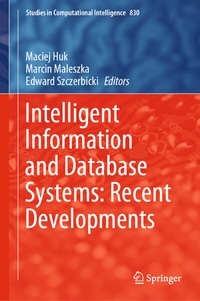 Abbildung von: Intelligent Information and Database Systems: Recent Developments - Springer