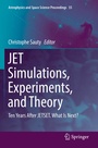 Cover: JET Simulations, Experiments, and Theory - Springer