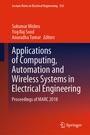 Cover: Applications of Computing, Automation and Wireless Systems in Electrical Engineering - Springer