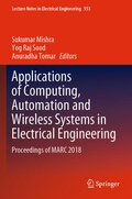 Cover: Applications of Computing, Automation and Wireless Systems in Electrical Engineering - Springer