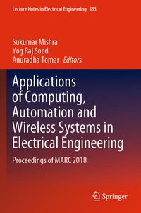 Enlarge image Cover: Applications of Computing, Automation and Wireless Systems in Electrical Engineering - Springer