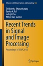 Cover: Recent Trends in Signal and Image Processing - Springer
