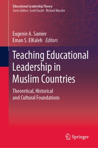 Enlarge image Cover: Teaching Educational Leadership in Muslim Countries - Springer