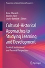 Cover: Cultural-Historical Approaches to Studying Learning and Development - Springer