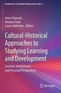 Enlarge image Cover: Cultural-Historical Approaches to Studying Learning and Development - Springer