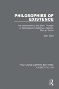 Bild: Philosophies of Existence - Routledge