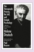 Cover: The Therapeutic Process, the Self, and Female Psychology - Routledge
