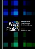 Cover: Ways of Fiction - Cambridge Scholars Publishing
