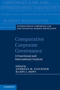 Abbildung von: Comparative Corporate Governance - Cambridge University Press