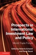 Cover: Prospects in International Investment Law and Policy - Cambridge University Press