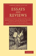 Cover: Essays and Reviews - Cambridge University Press