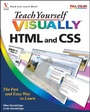 Cover: Teach Yourself VISUALLY HTML and CSS - Visual