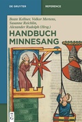 Cover: Handbuch Minnesang - De Gruyter