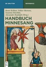 Cover: Handbuch Minnesang - De Gruyter
