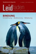 Cover: Bindung: Entstehung - Bedeutung - Belastung - Vandenhoeck & Ruprecht