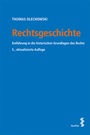 Cover: Rechtsgeschichte - Facultas