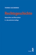 Cover: Rechtsgeschichte - Facultas