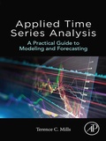 Cover: Applied Time Series Analysis - Academic Press