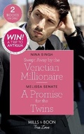Cover: Swept Away By The Venetian Millionaire / A Promise For The Twins - Mills & Boon