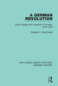 Cover: A German Revolution - Routledge