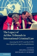 Cover: The Legacy of Ad Hoc Tribunals in International Criminal Law - Cambridge University Press