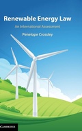 Abbildung von: Renewable Energy Law - Cambridge University Press