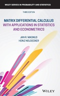 Cover: Matrix Differential Calculus with Applications in Statistics and Econometrics - Wiley