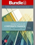 Cover: Gen Combo Looseleaf Essentials of Corporate Finance; Connect Access Card - McGraw-Hill Education