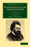 Cover: Wissenschaftliche Abhandlungen 3 Volume Set - Cambridge University Press
