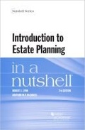Cover: Introduction to Estate Planning in a Nutshell - West Academic Press