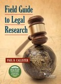 Bild: Field Guide to Legal Research - West Academic Press