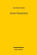Bild: Actio Funeraria - Mohr Siebeck