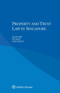 Cover: Property and Trust Law in Singapore - Kluwer Law International